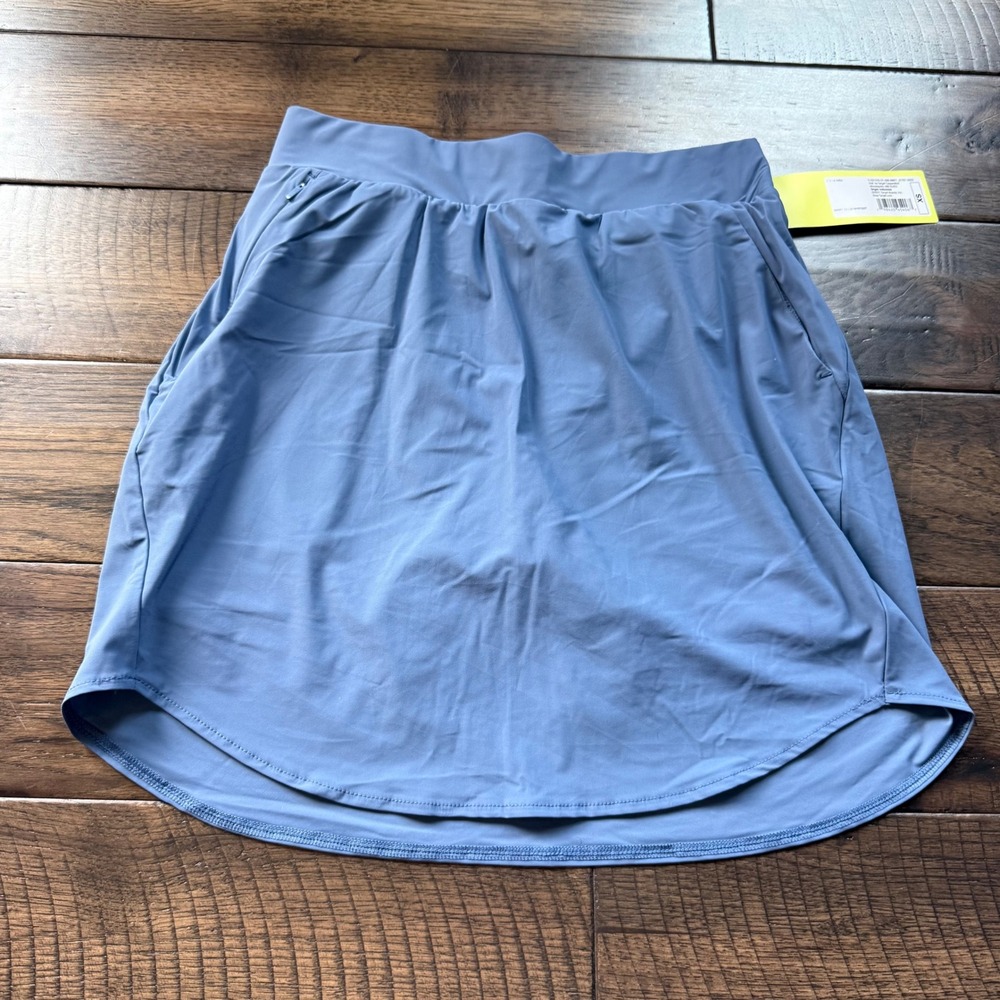 All in Motion Womens Stretch Woven Skort Blue Active Athletic Skirt XS NEW